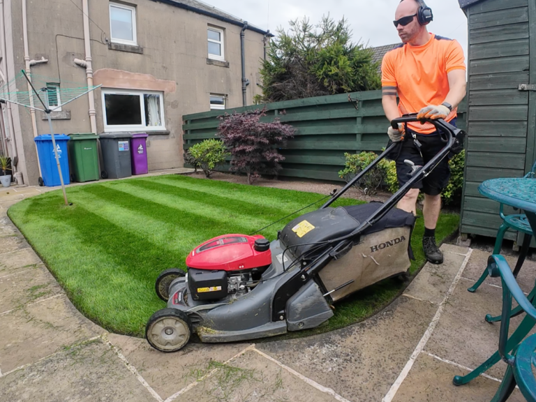 lawn mowing maintenance